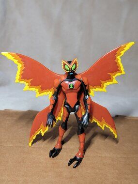 Ultimate Alien Ultimate Red Big Chill Ben 10 10cm 4" Action Figure Omniverse C27